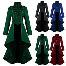 Steampunk Women Gothic Coat