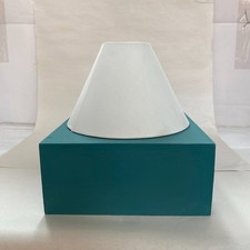 8" White Coolie Shade