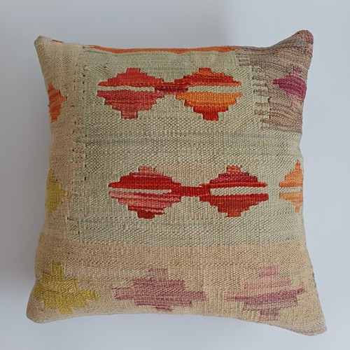 Afghan handmade cushion - afghan,