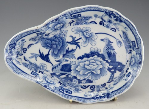 Antique pottery pearlware - pearlware, blue