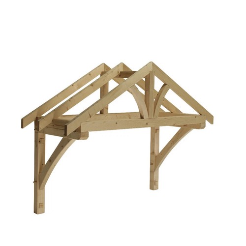 Apex porch canopy - apex, timber