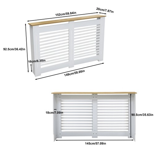 Radiator cover 100cm tall - cover,