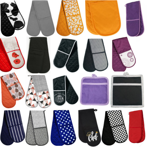New double oven glove 100 - double, 100%