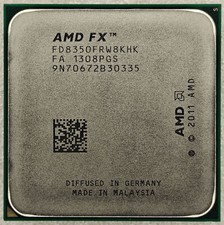 AMD FX-8350 Octa Core Processor 4.0 - 4.2 GHz, 8 MB Cache, Socket AM3+,125W CPU