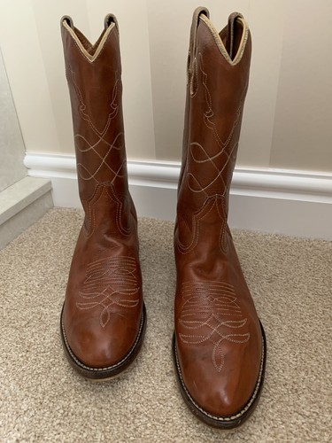 Boulet leather men cowboy - boulet,
