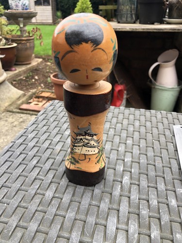 18cm japanese kokeshi doll - japanese,
