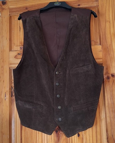 Vtg a real - 80's, suede