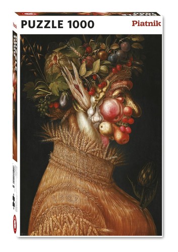 Piatnik arcimboldo summer - piatnik, arcimboldo,