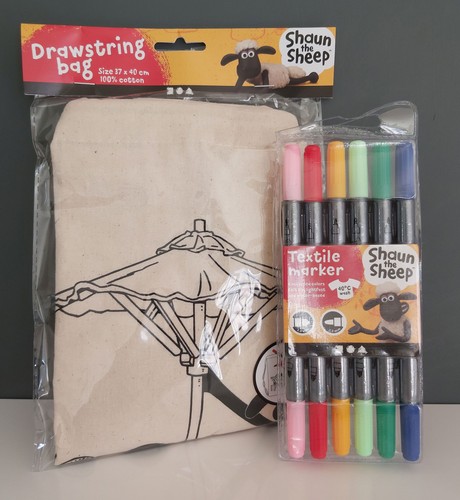 Shaun the sheep drawstring bag - the,