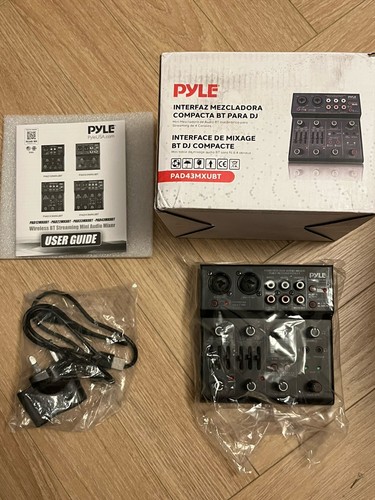 Pyle audio mixer bluetooth - dj,