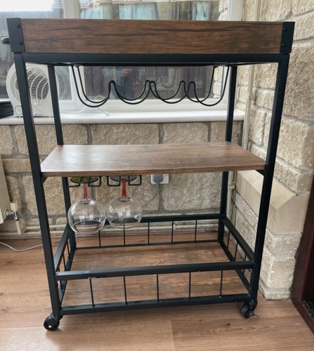 Industrial look drinks - look, trolley