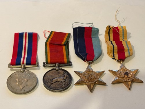 Ww2 medals all named - ww2,