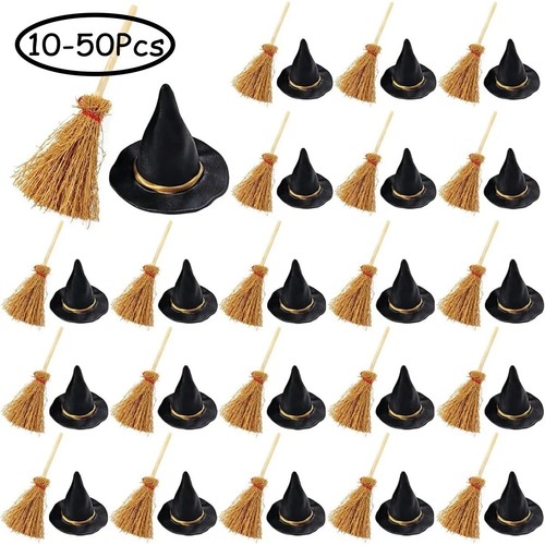 50pcs mini witch - 10-50pcs, hats