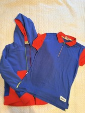 Girlguiding Girl Guides Hoodie Hoody 28" & Polo Shirt 30" Blue Red Uniform