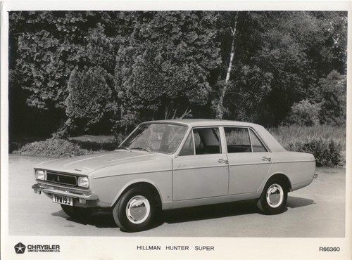 Chrysler hillman hunter - hillman, super
