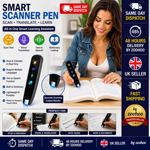 Smart scanner pen - scanner, translator
