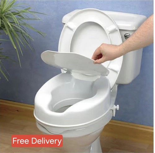 Pepe raised toilet seat - raised, with