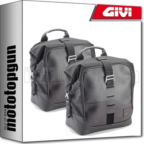Corium black side bags 32 - corium, lt