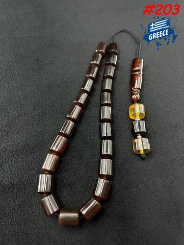 Authentic dark blue amber - blue,