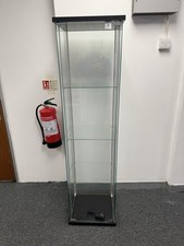 Ikea detolf glass cabinet with - detolf,