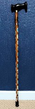 Wooden Walking Stick with UK