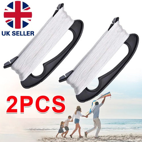 2x100m nylon kite line - 2x100m, with