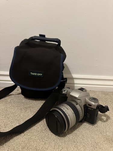 Pentax mz7 camera with bag - pentax,