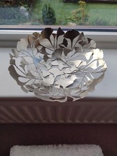 Rare John Rocha Fruit Bowl With leaf Design