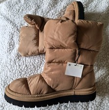 Zara Bnwt Tan Padded  Rare