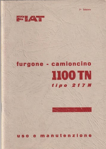 Fiat 1100 type 217 - 1100,