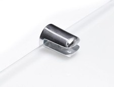 Glass Corner Shelves Wall Mounted Clear with Various Chrome Finish Supports