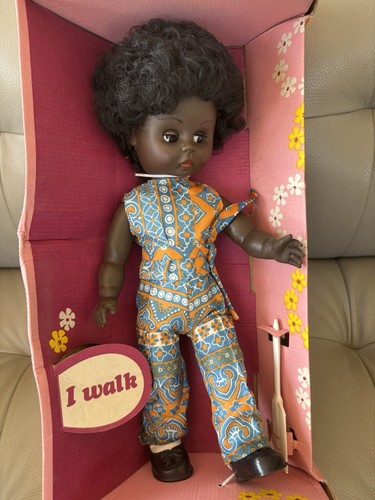 Palitoy walking doll boxed - walking,