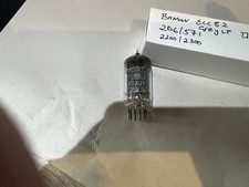Brimar ECC82 12AU7 Long Plate