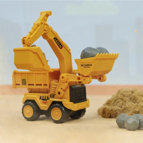 Large bulldozer excavator toy - large,