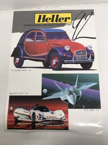 Vintage poster heller citroen - vintage,