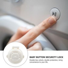 Locks Button Protection Cover Child Safety Locks Washing Machine Button Covers