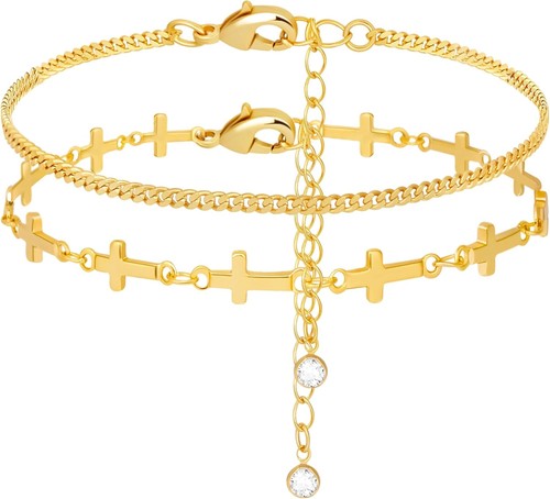 Gold bracelets set for - set,