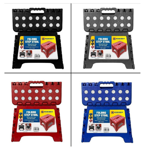 Heavy duty folding step stool - folding,