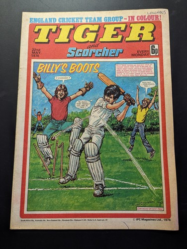 Tiger and scorcher comic 22nd - tiger,