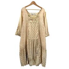 magnolia pearl floral patchwork helenia dress