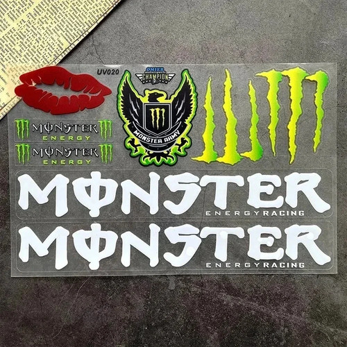 Decal sticker for monster - decal,