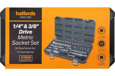 HALFORDS METRIC SOCKET SET -