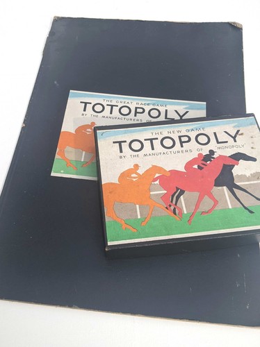 Vintage totopoly board game - vintage,