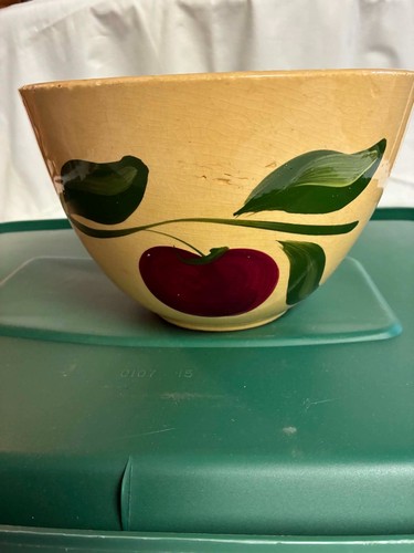 Vintage watt pottery apple - vintage,