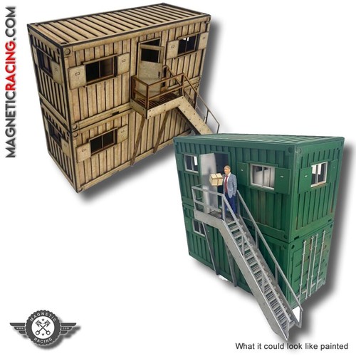 Scalextric slot car buildings - slot,