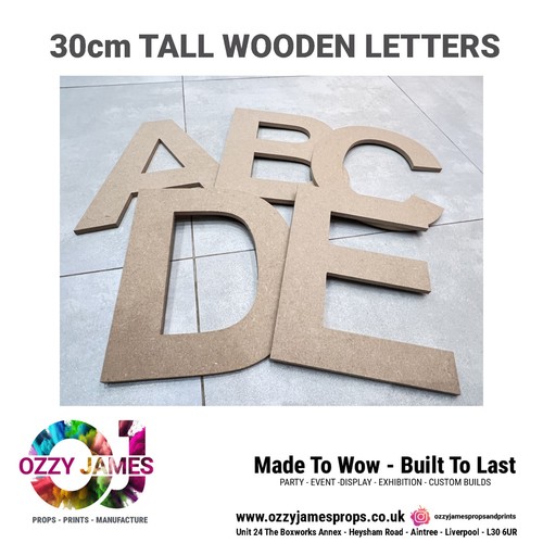 30cm large wooden giant mdf - wooden,