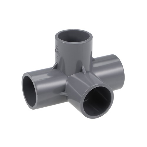 5pcs way 25mm - tee, pvc