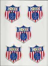 EXPLORER  OLYMPIC patch x 5 -
