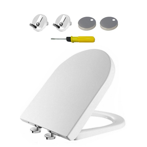 Shape toilet seat white - seat, in