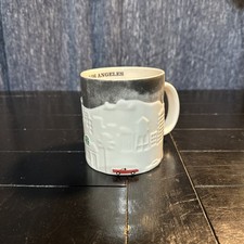 Starbucks Los Angeles Hollywood Car Skyline Relief Mug Limited City Icon 18Oz
